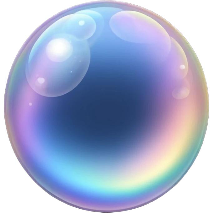 3 The soap bubbles emoji
