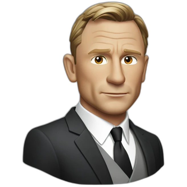 Daniel Craig 007 emoji