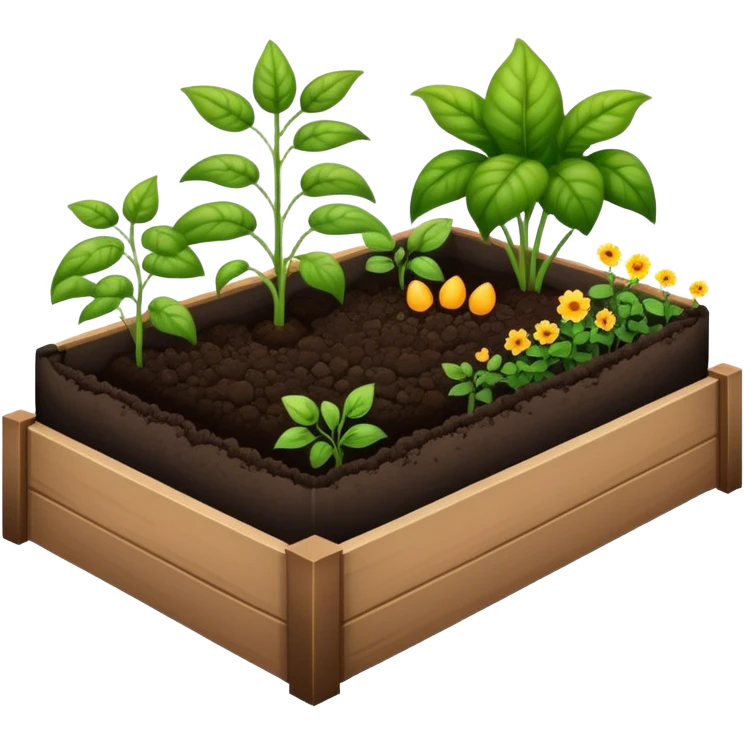 raised garden bed emoji