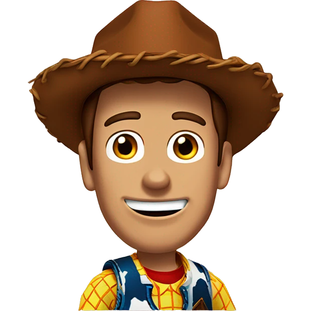 brown-haired boy parody artwork woody Toy Story emoji