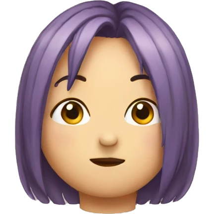 Shy kissing emoji