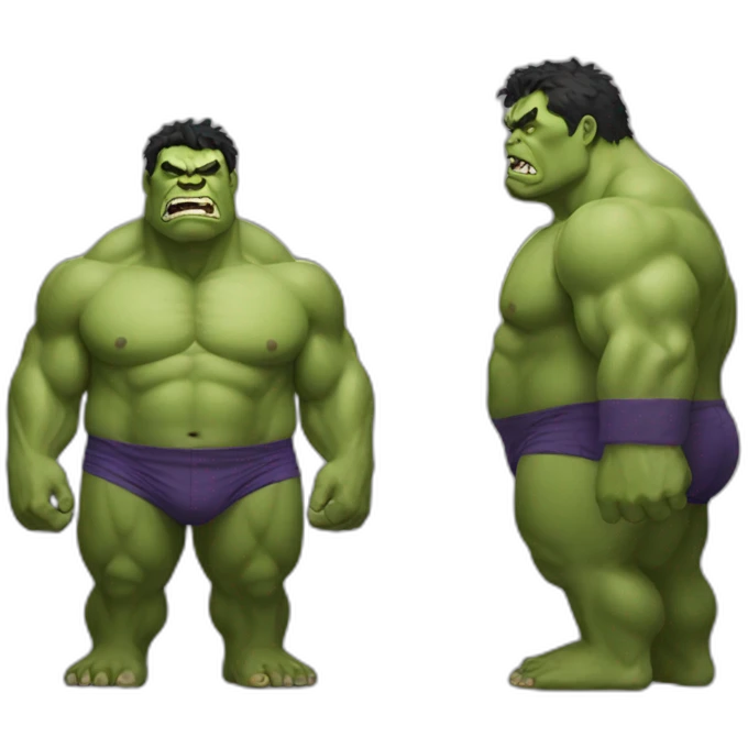 fat hulk bear emoji