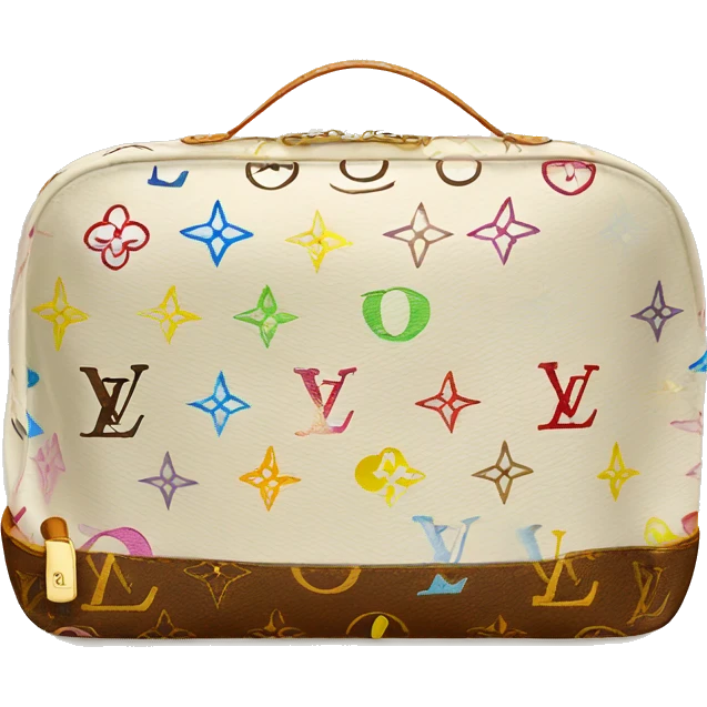 Louis Vuitton cosmetic bag  emoji