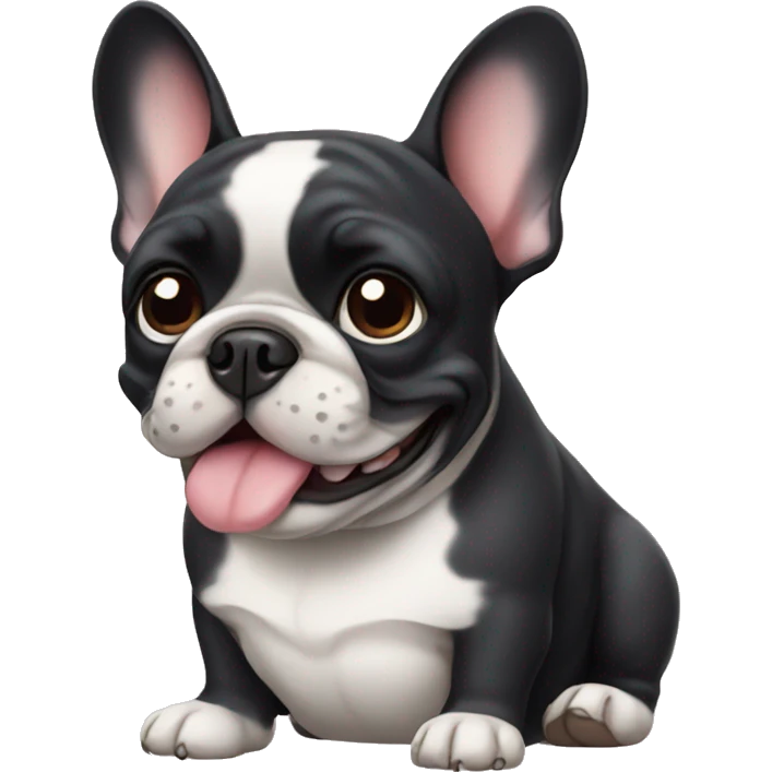 French bulldog emoji