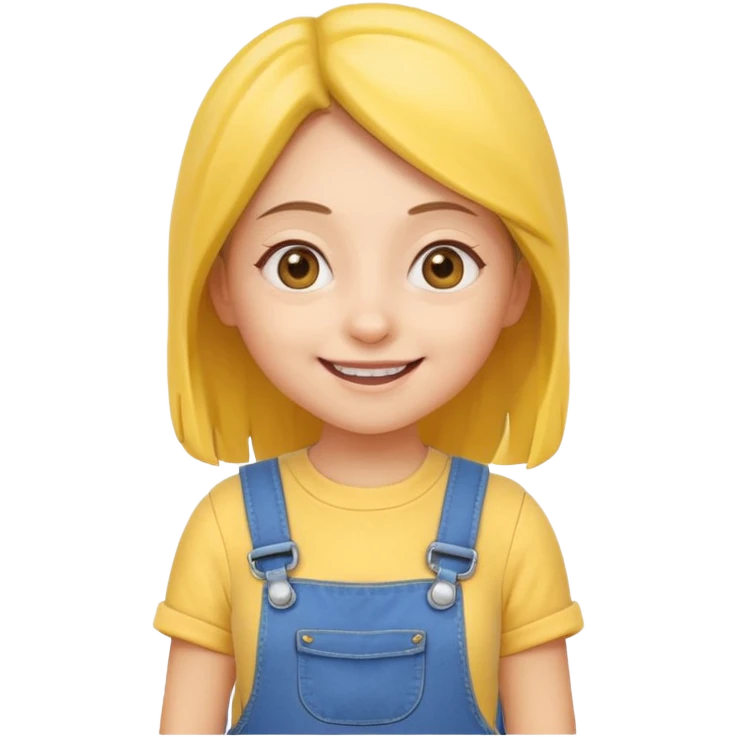 Girl minion emoji
