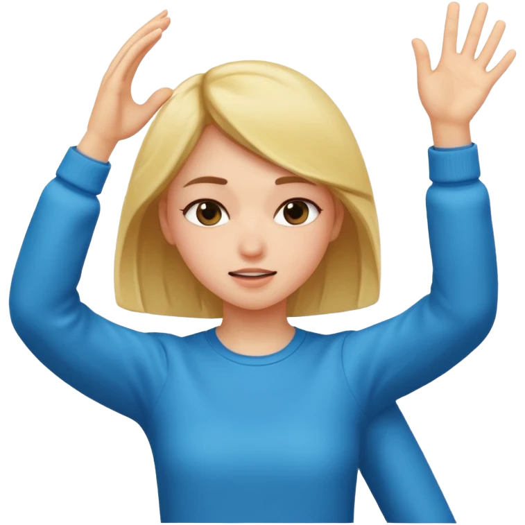 girl that’s doing dab emoji