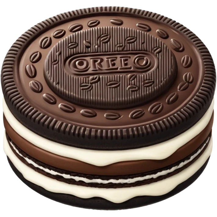 i want to create a emoji of one Oreo emoji