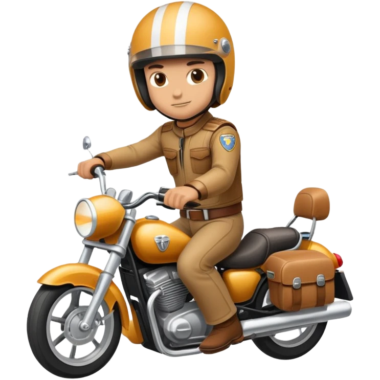 Rider on motorcycle  emoji