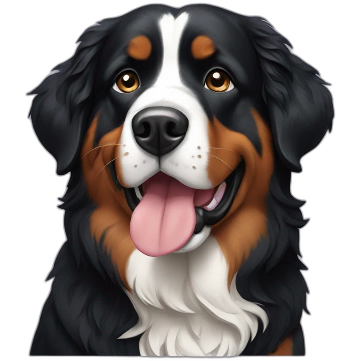 bernese mountain dog emoji