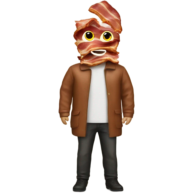 Bacon outfit emoji