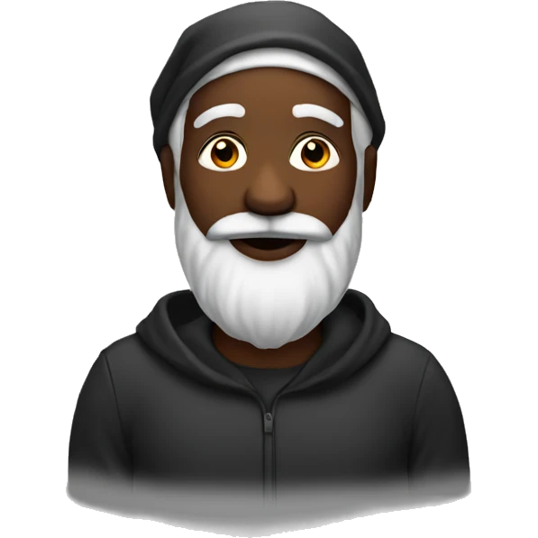 Black santa emoji