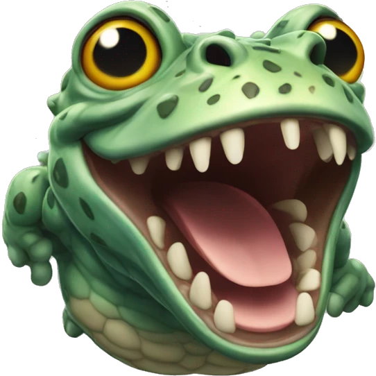bufo shouting emoji