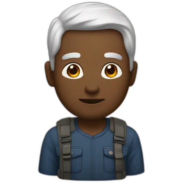  supar man emoji