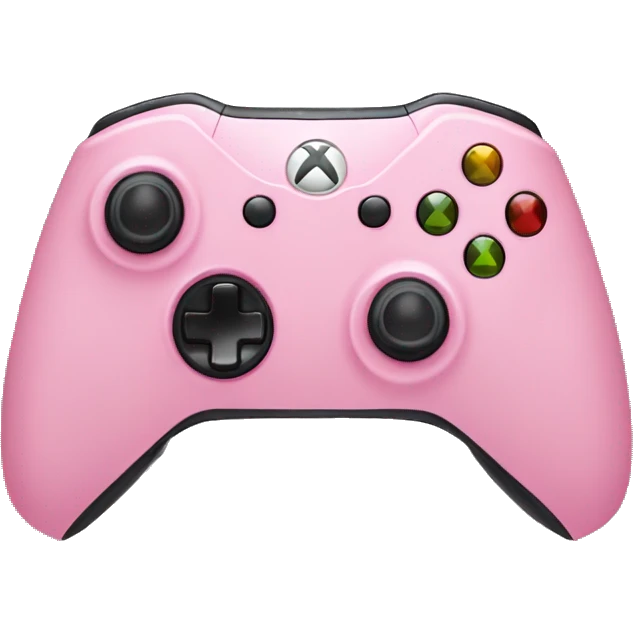 Pink Xbox controller  emoji