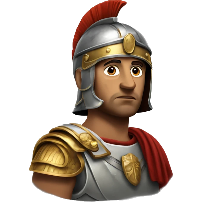 Roman Legionnaire Portrait emoji