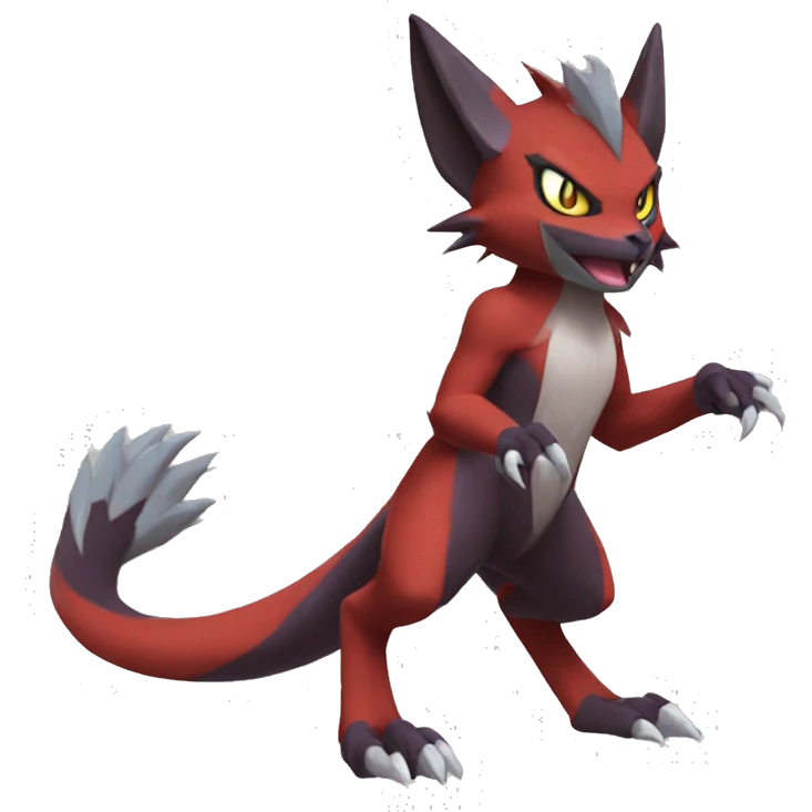 Noivern-Torracat-Zoroark full body emoji