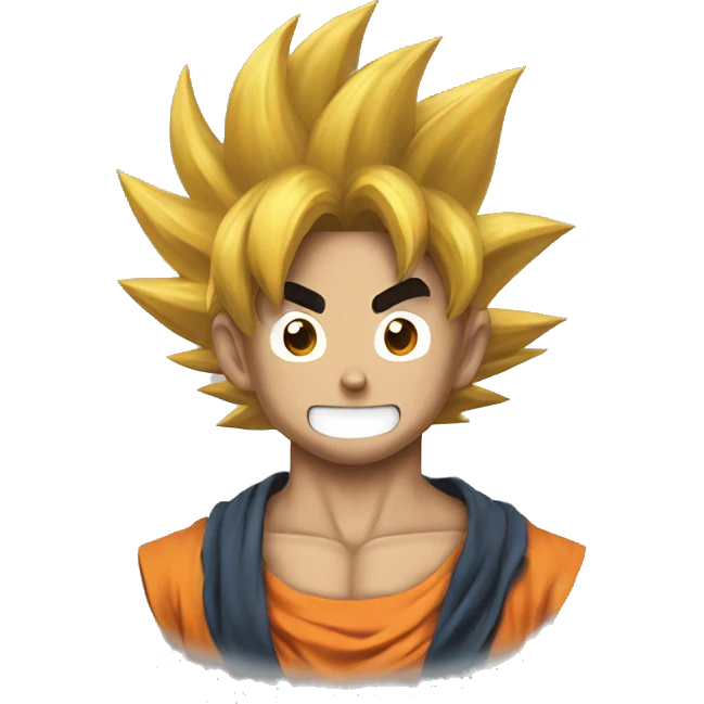 loco Goku  emoji