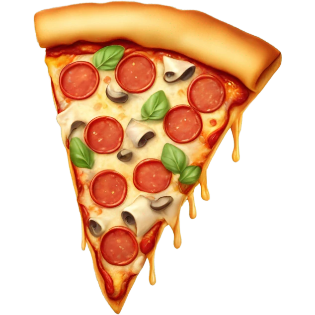 Pizza doodle emoji