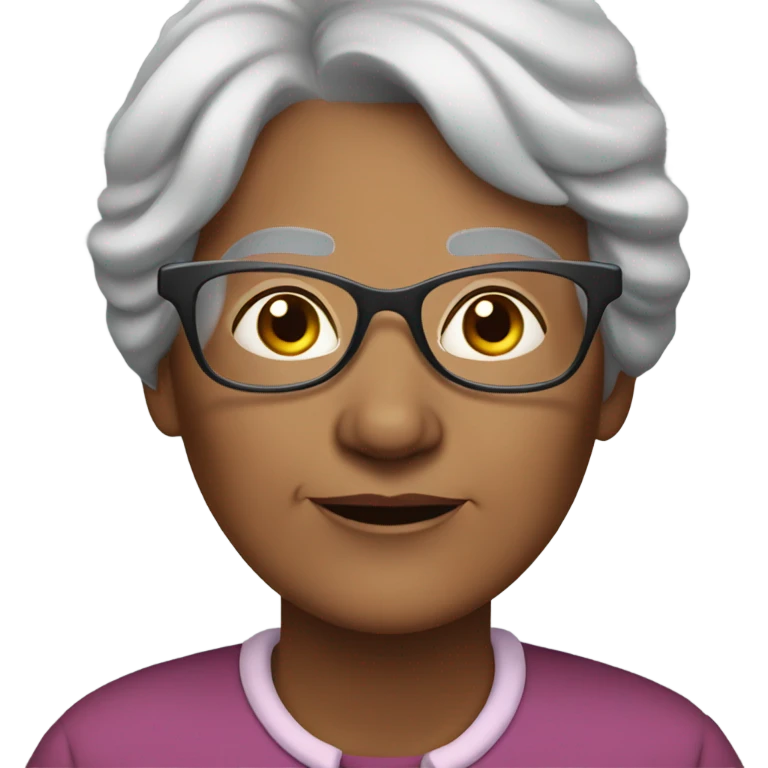 grandmother emoji
