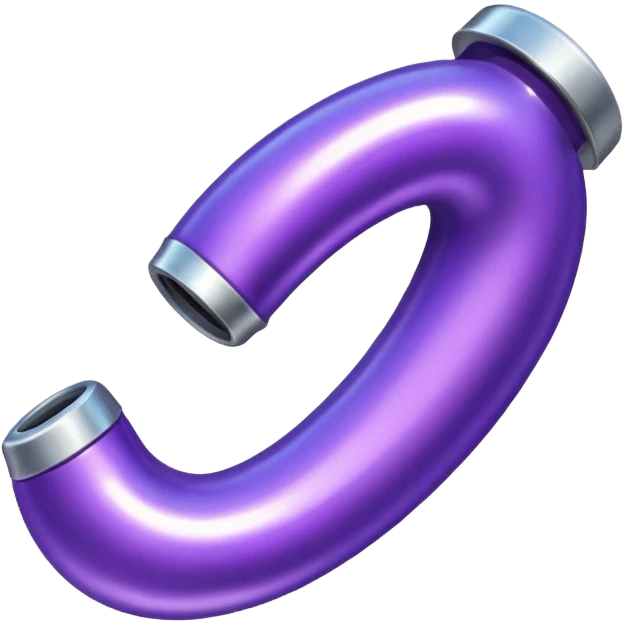 Purple banger word emoji
