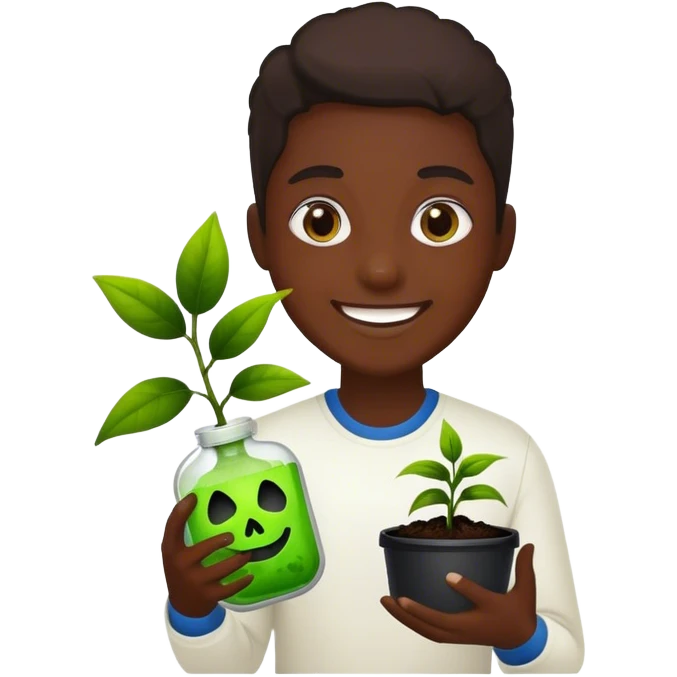 Toxic plant love emoji