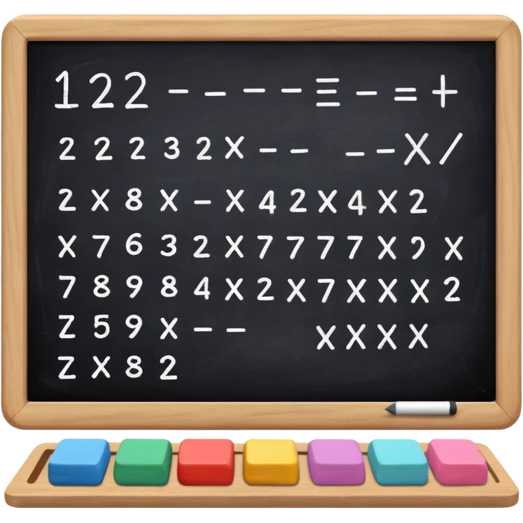 math board emoji