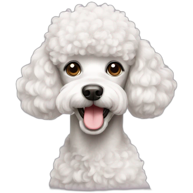 French poodle  emoji