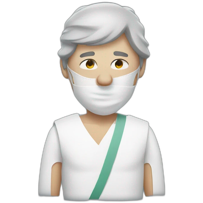 MAN IN BANDAGES emoji
