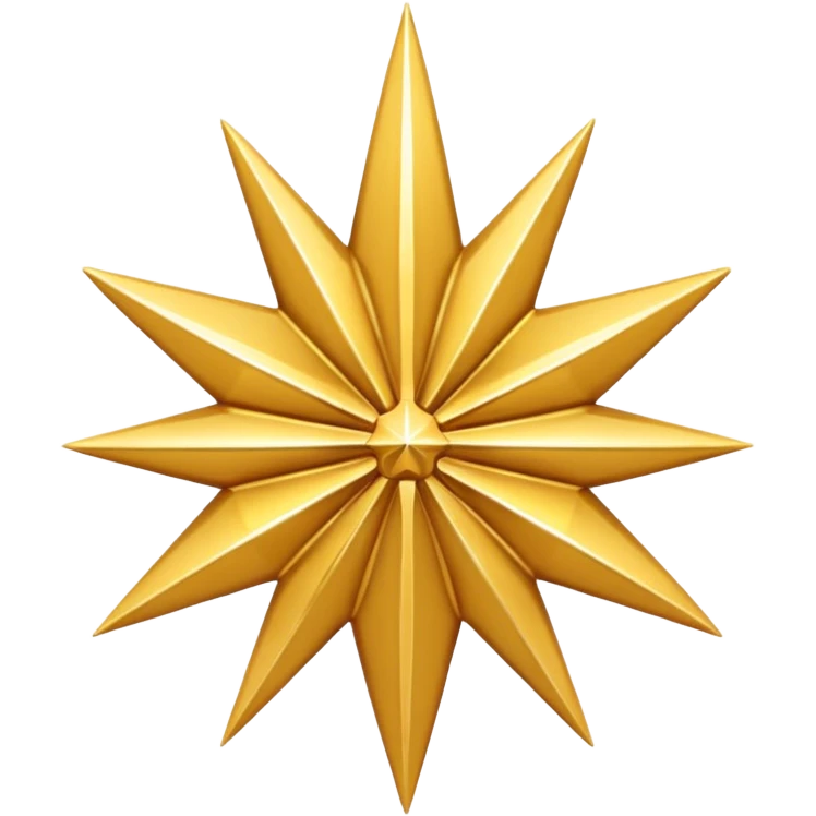 8 point star emoji