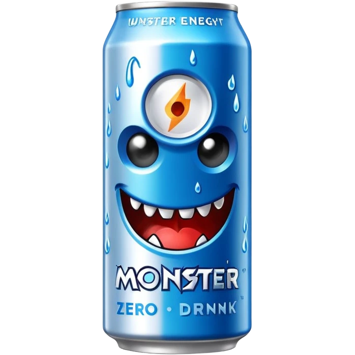 Monster zero ultra energy drink emoji