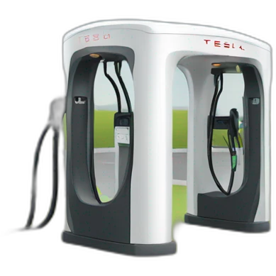 tesla charging station emoji