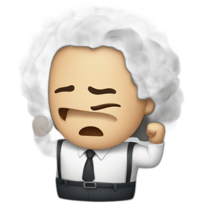 Strong Earthquake in office emoji