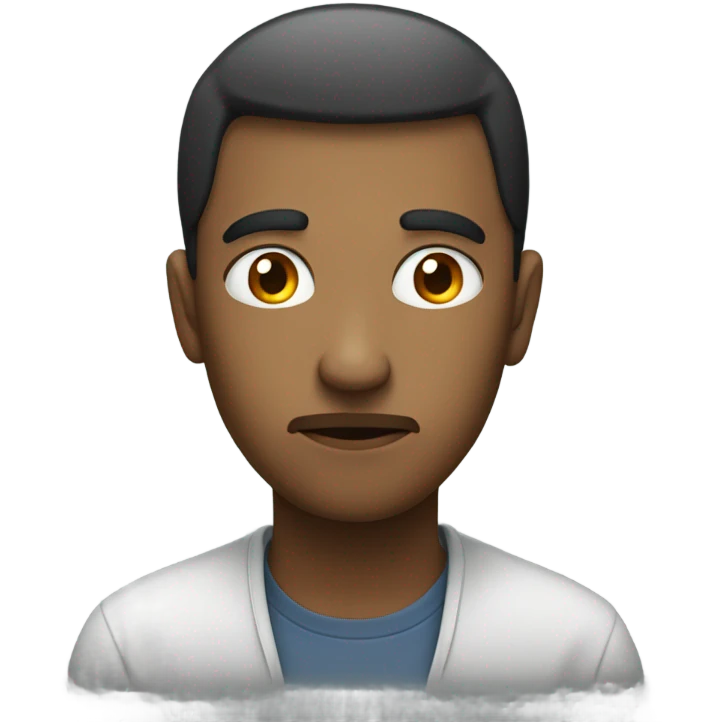 thousand yard stare emoji