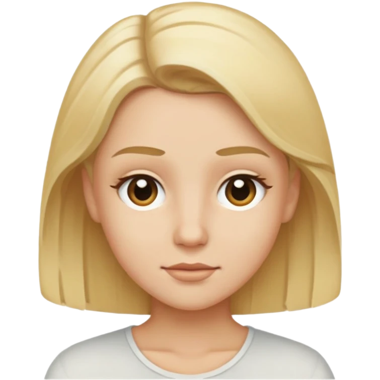 Gilre have blond haire emoji