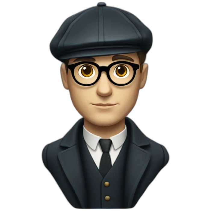 tommy shelby with glasses emoji
