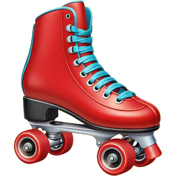 Retro roller skate emoji