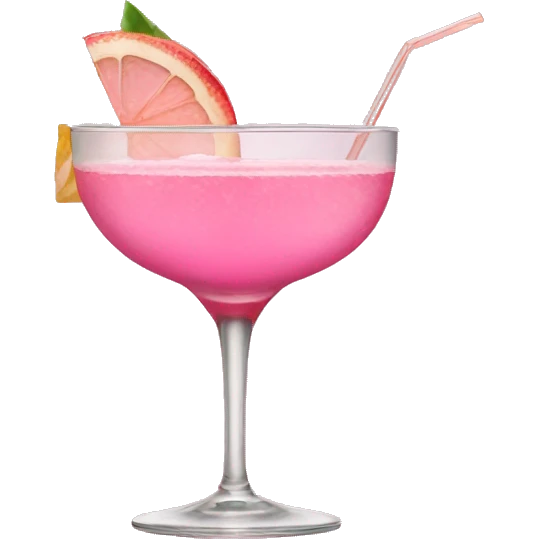 cocktail pink emoji