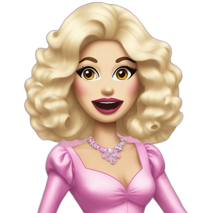 Trixie mattel in drag emoji