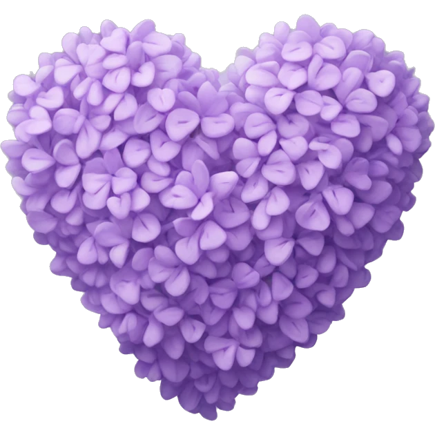 Lilac Heart  emoji