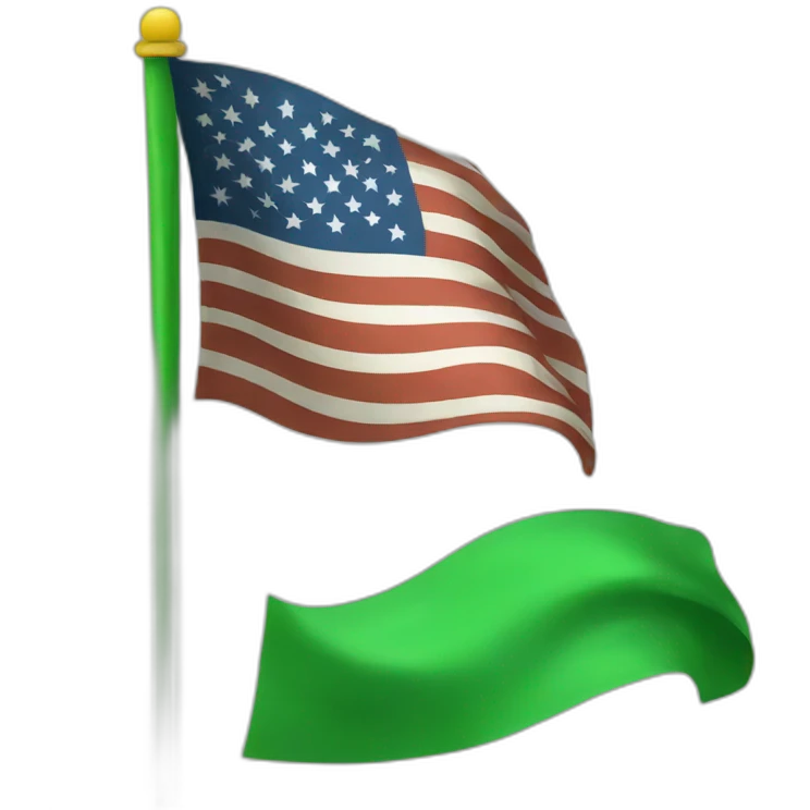 green-flag emoji