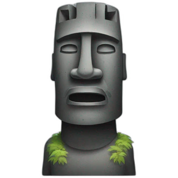 Moai emoji