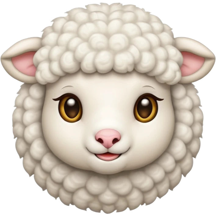 cute lamb emoji