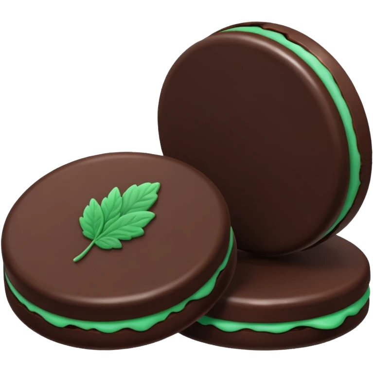 thin mint chocolate emoji