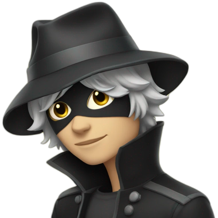 Chat noir et gris emoji