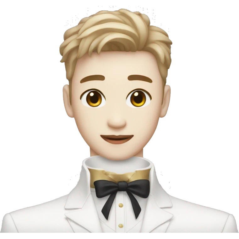 Un danseur de kpop emoji