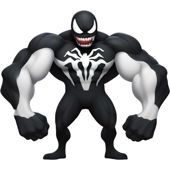 Jacked venom emoji