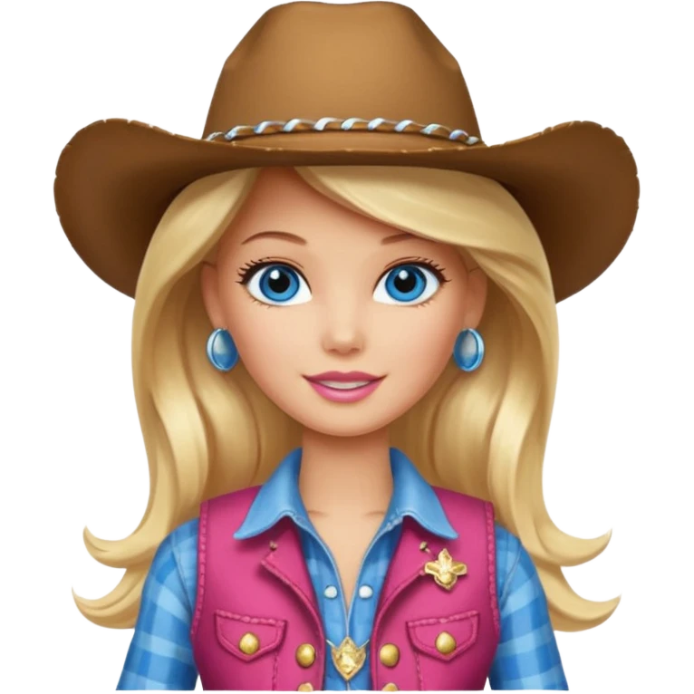 Barbie from the movie Disney Pixar's Toy Story  emoji