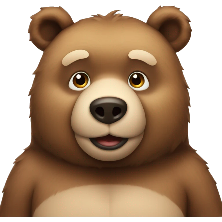 chubby bear  emoji