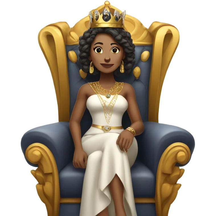 Queen shit emoji