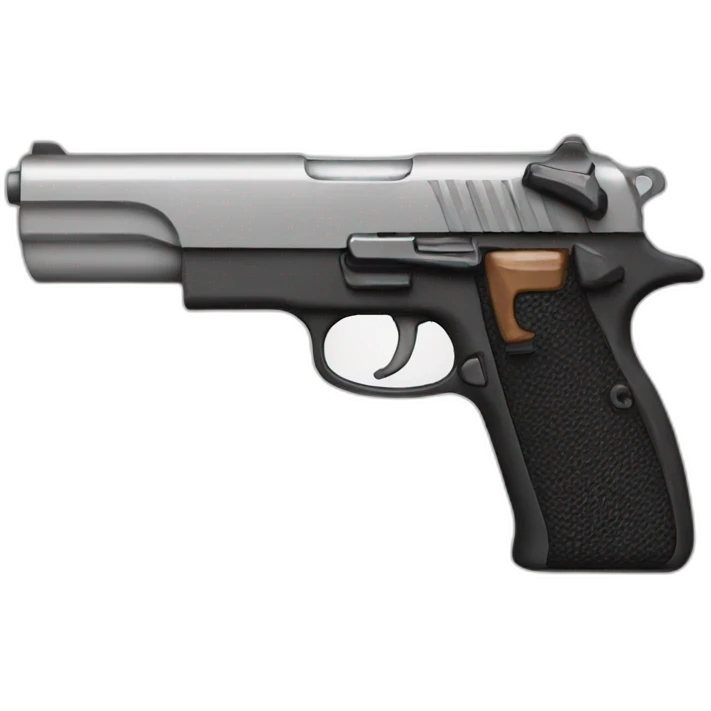 gun pistol emoji